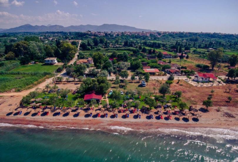 Sea Breeze Villa Kato Achaḯa Bagian luar foto